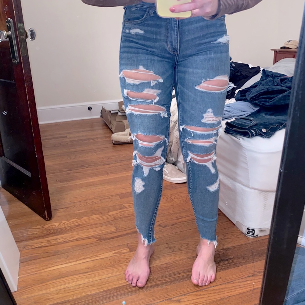 High rise jegging American eagle